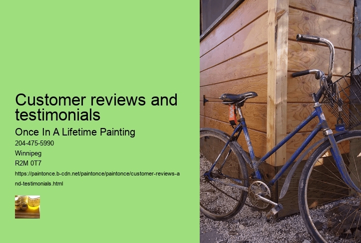 Customer reviews and testimonials