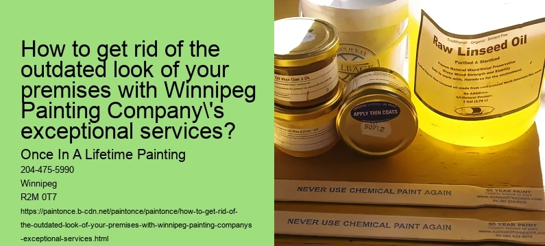 How to get rid of the outdated look of your premises with Winnipeg Painting Company's exceptional services?