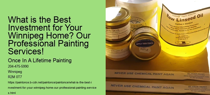 What is the Best Investment for Your Winnipeg Home? Our Professional Painting Services!