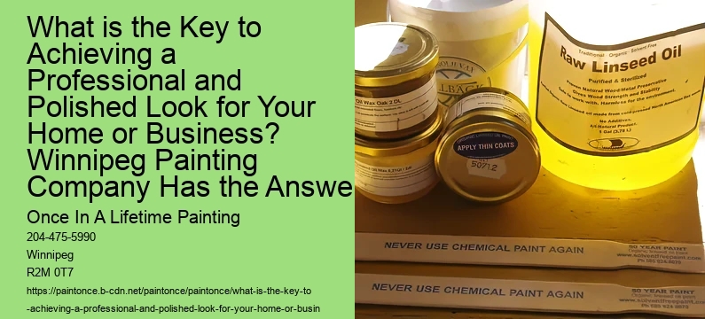 What is the Key to Achieving a Professional and Polished Look for Your Home or Business? Winnipeg Painting Company Has the Answer